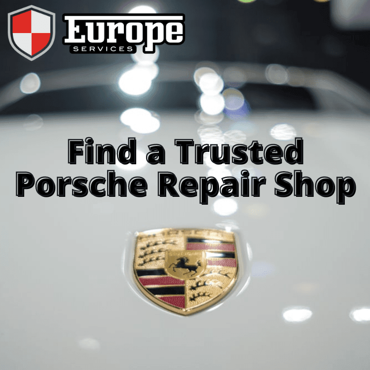 It's essential to find a qualified and experienced Porsche repair shop for your own Porsche vehicle.